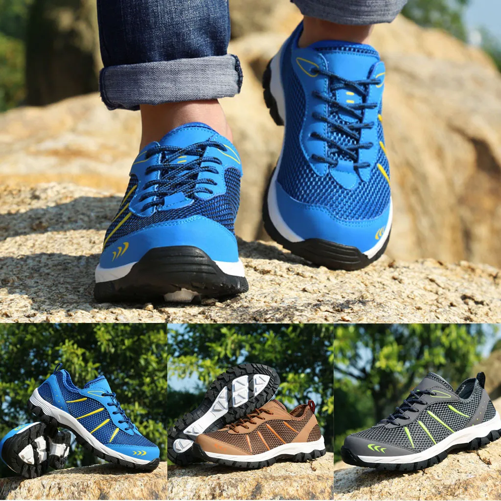 

Fashion Men's Breathable platform sneakers Non-Slip Outdoor Walking Shoes Sports Shoes professional running shoes for men