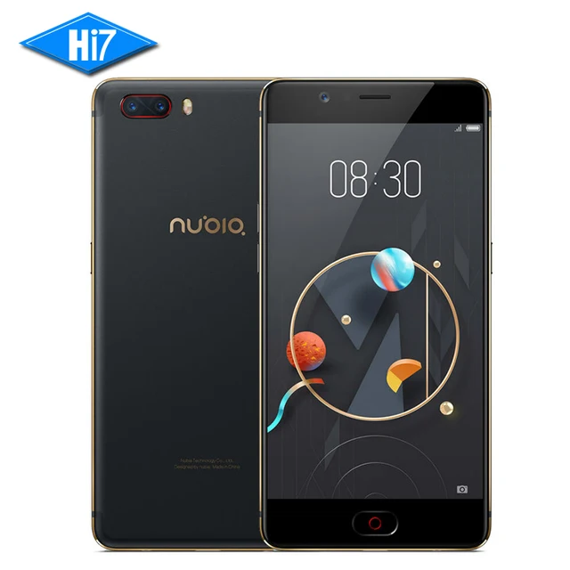 Best Offers NEW Original ZTE Nubia M2 Mobile Phone MSM8953 Octa Core 5.5" Dual Rear 13.0MP 3630mAh Android Fingerprint ID 4G LTE Smartphone