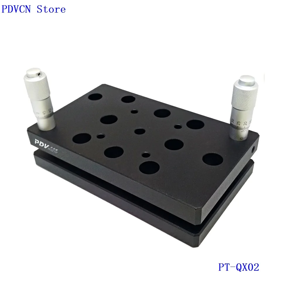 PT-QX02 Two Axis Manual Tilt Stage High Load Tilt