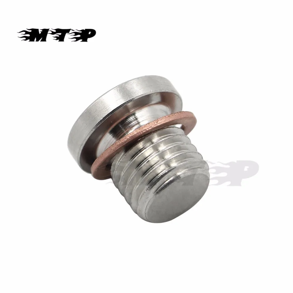 Engine Oil Drain Plug with Washer Bolt For Polaris RZR 800 900 1000