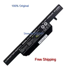 IECWANX 100% new Laptop Battery W650BAT-6 (11.1V 48.84Wh 4400mAh) for Clevo W650SJ PC-Specialist K650D K610C K570N K590C