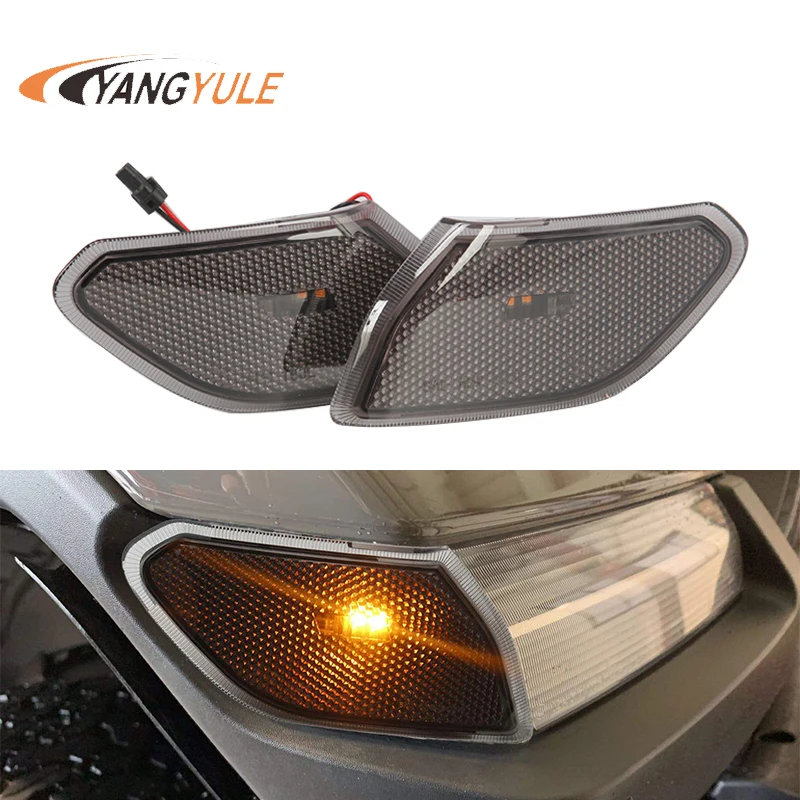

LED Side Turn Signal reflector warning light lamp Head Light Side Lamp for Jeep wrangler JL 2018 2019 Turn Signal lights