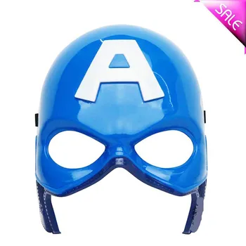 

The Avengers Mask Captain America Steven Halloween Party Cosplay LED Glowing PVC Mask Props