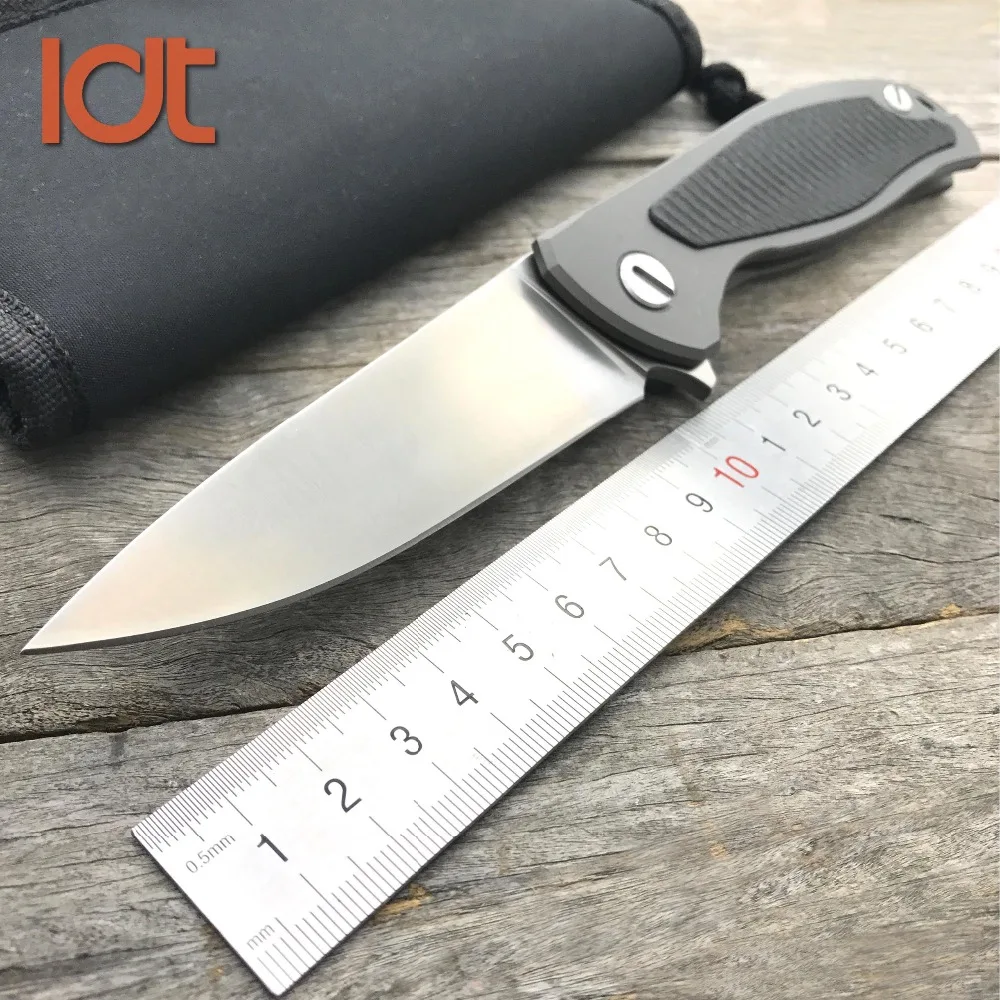 

LDT TG03 Mars Folding Knife D2 Blade Steel Handle Ball Bearing Mini Knife Camping Survival Knives Tactical Outdoor EDC Tools