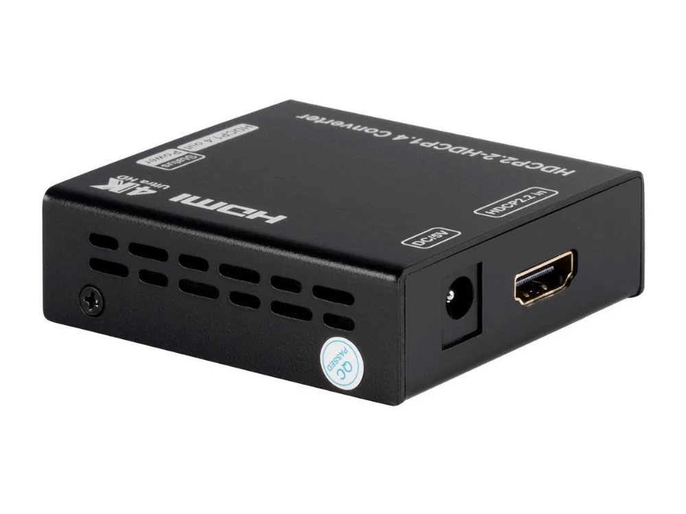 HDCP конвертер UHD HDMI 2,0 HDCP 2,2 в HDCP 1,4 конвертер с адаптером питания