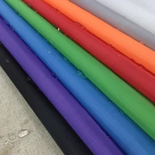 Livraison gratuite 1M * 1.5M poids léger 190T Polyester Tpu Composite autocollant imperméable tissu respirant Poly tente auvent tissu