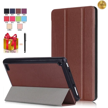 

Capa For Kindle Fire HD 10 2017 Tablet Case For Kindle Fire HD 10 2017 10.1 inch Flip Leather Stand Cover+Stylus