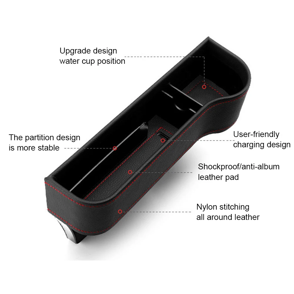 Автомобильное кресло Клиренс коробка для хранения многофункциональное сиденье герметичный штекер ящик для хранения автомобиля Встроенный слот карман