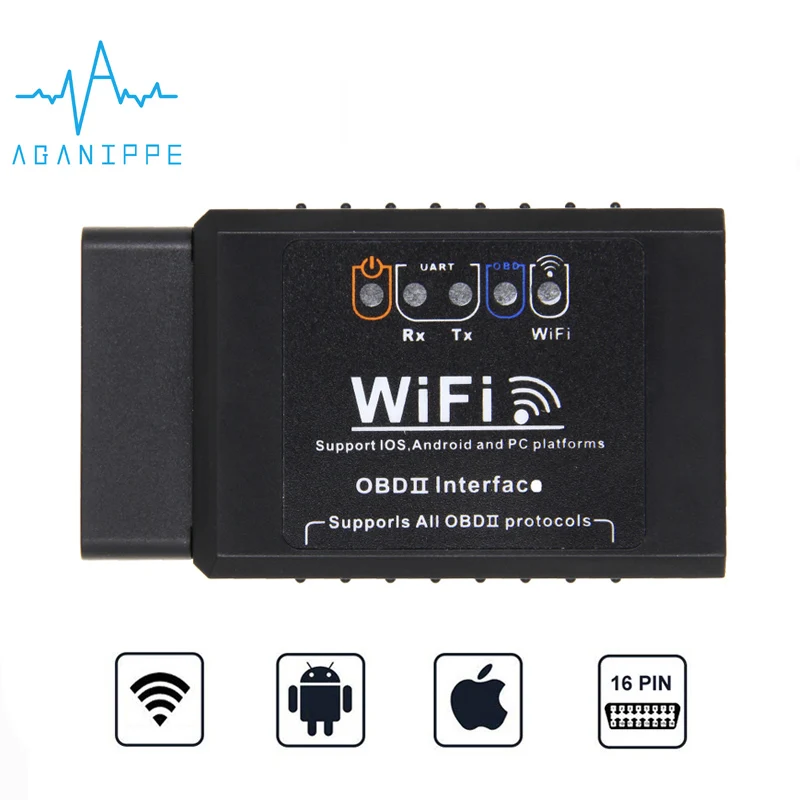 Elm327 V1.5 Wifi OBD2 Auto Scanner Diagnostics Car OBD 2 Elm 327 V1.5