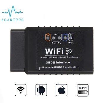 Автомобильный сканер Elm327 V1.5 Wifi OBD2 Диагностика автомобиля OBD 2 Elm 327 V1.5 Wi-Fi автомобильный диагностический инструмент с русским приложением OBD ... Автомобильный сканер Elm327 V1.5 Wifi OBD2 Диагностика автомобиля OBD 2 Elm 327 V1.5 Wi-Fi автомобильный диагностический инструмент с русским приложением OBD ...