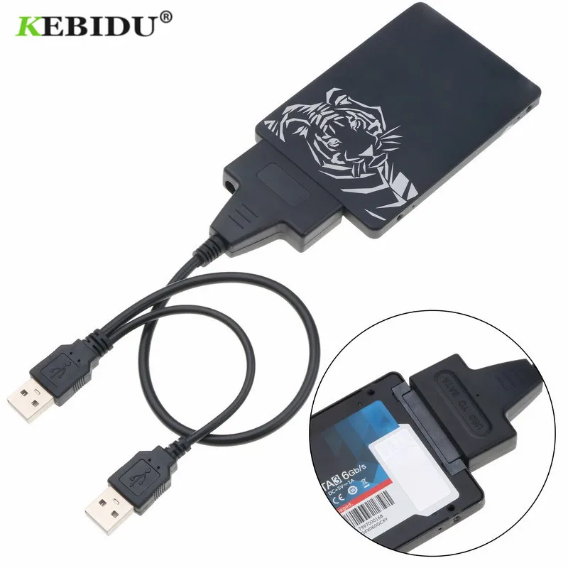 Соединительные кабели kebidu для жестких дисков компьютера 2 5 22P 0 кабель USB SATA