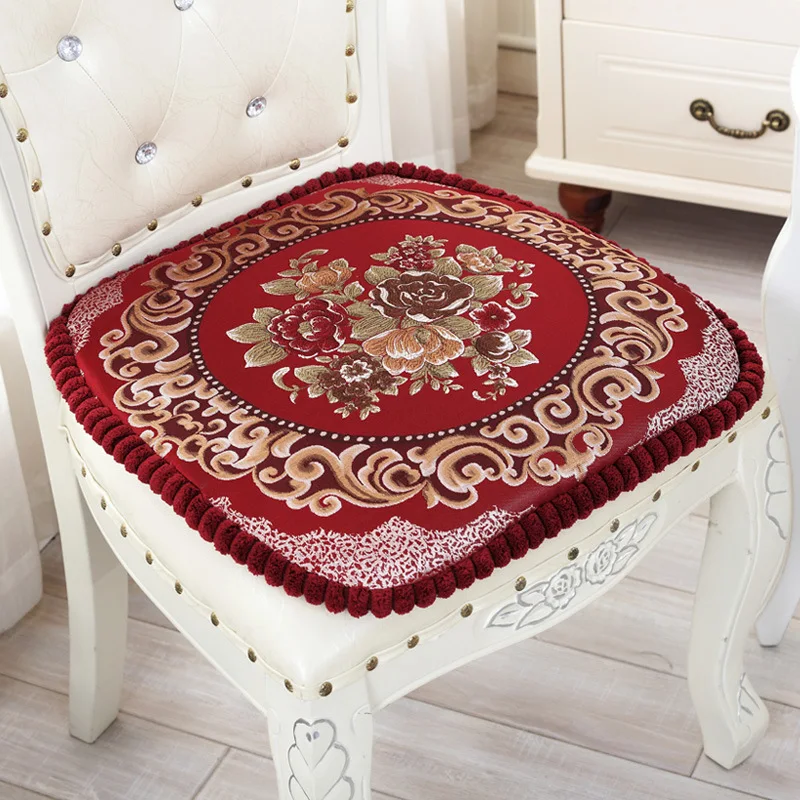 Proud Rose европейская вышитая подушка для стула утолщенная подушка для сиденья съемная и моющаяся домашний стул