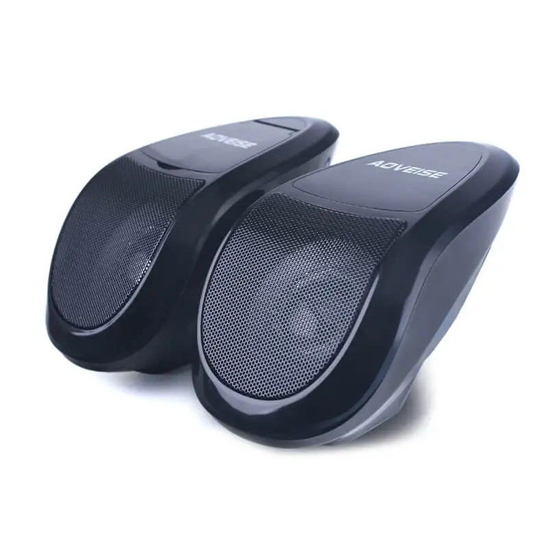 

Music Motorcycle Audio Portable Stereo FM Radio Tuner Bluetooth Speakers Waterproof LED Light Motocross MP3 Player Motorbike