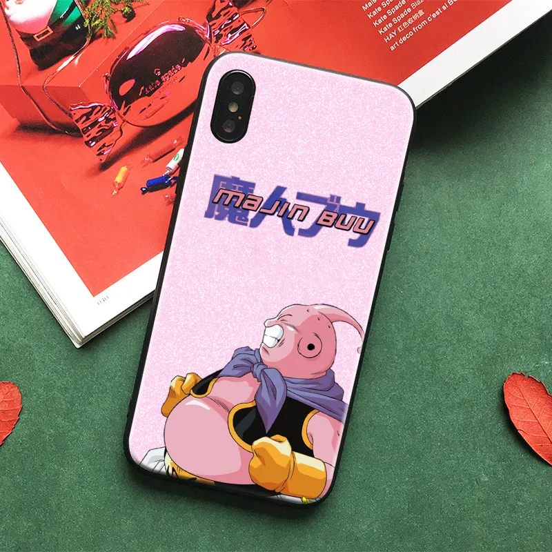 

Dragon Ball Z Majin Buu Soft Silicone TPU Phone Case Cover Shell For Apple iPhone 5 5s Se 6 6s 7 8 Plus X XR XS MAX