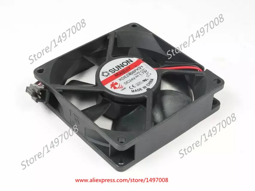

Вентилятор охлаждения сервера SUNON KDE2408PKV1 13.a. GN DC 24 в 1,7 Вт 80x80x20 мм