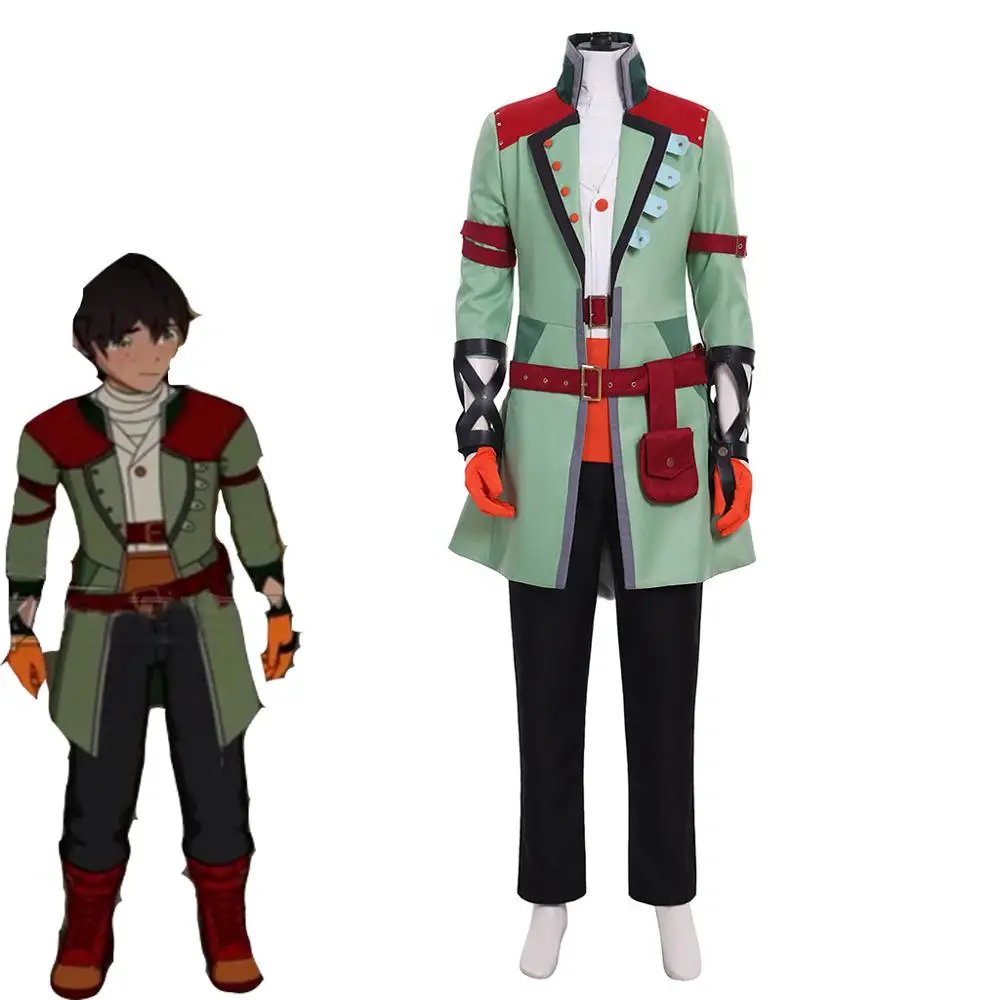 

Cosplaydiy RWBY Volume 6 Oscar Pine Cosplay Costume Adult RWBY Fancy Anime Cosplay Suit For Halloween Free Shipping L320