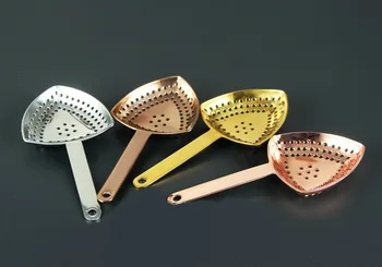 

home triangular mirror light filtered ice Strainer Coctel bar cocktail wine strainers