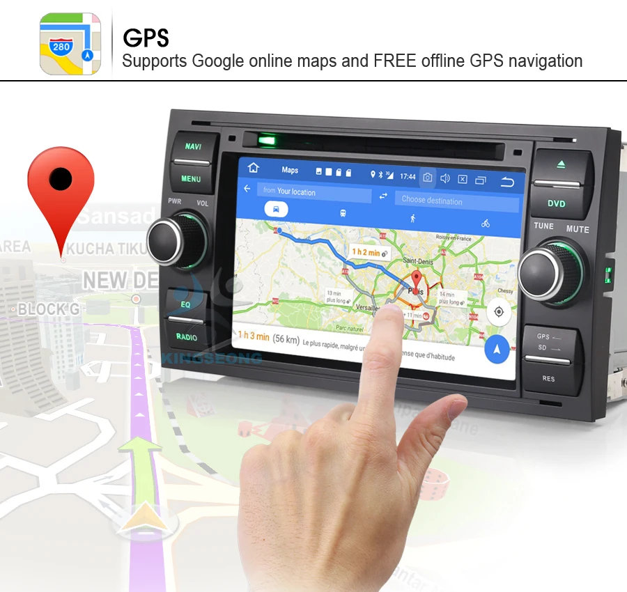 Sale Android 8.0 DAB+Autoradio Car Multimedia Player GPS CD OBD Radio DTV-IN WiFi Sat Navi for Ford Focus Mondeo Fusion C-Max S-Max 19