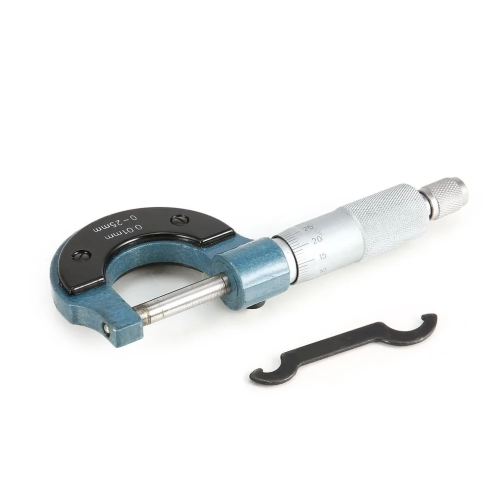 

0-25mm/0.01 Micrometers micrometre micrometro Micrometer Calipers Outer Diameter Spiral Micrometer Measuring instrument Tool