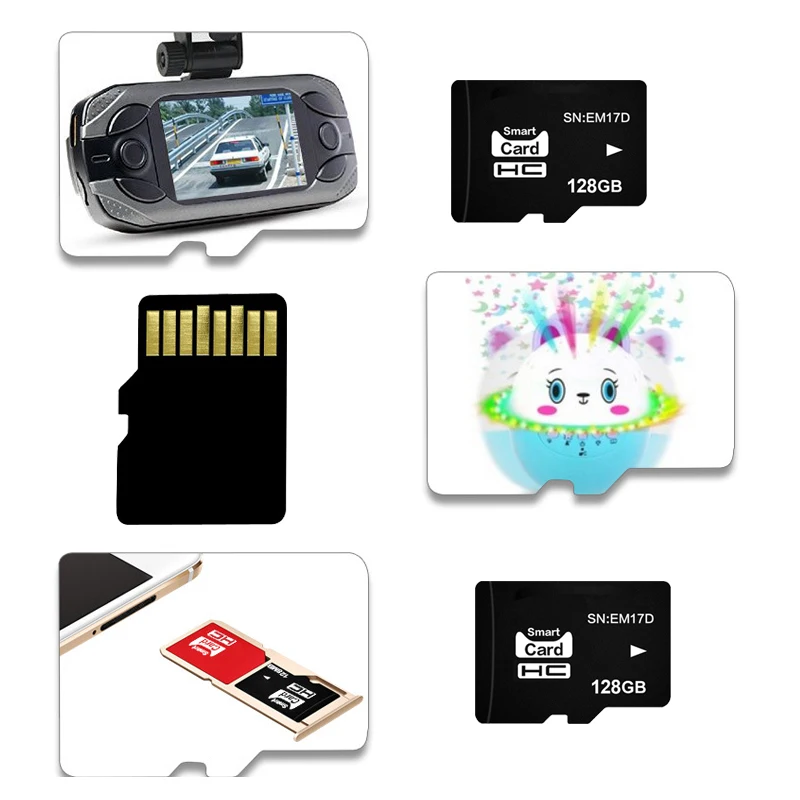 Memory Card Phone 16GB 4GB 8GB 32GB Flash Card TF For Micro SD 128GB SD Cards 3