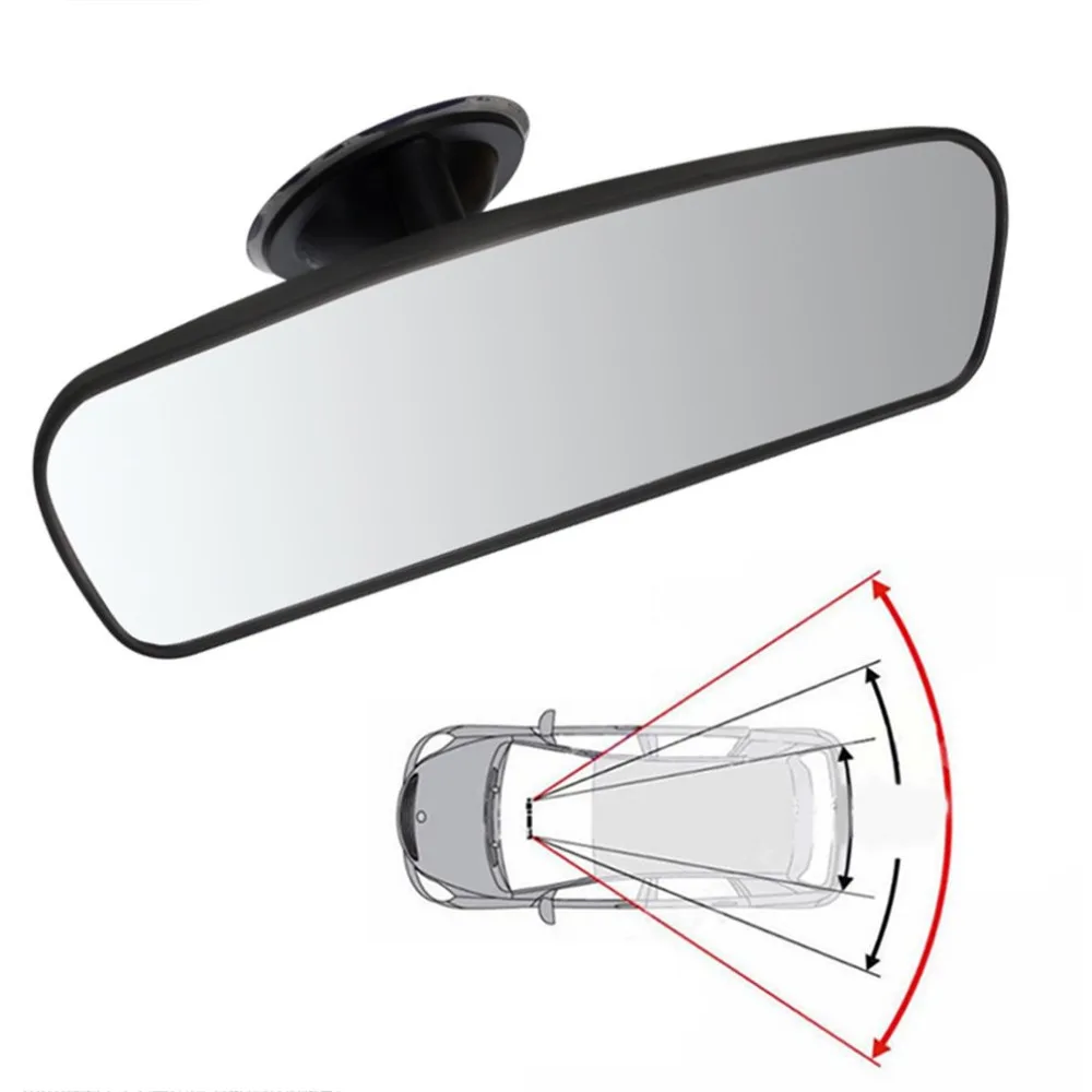 

Hot Sale Car Rear Mirror Interior Rear View Mirror With PVC Sucker Wide-angle Rearview Mirror Auto Convex Curve Car-styling