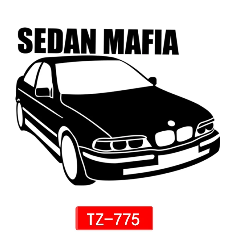 Three Ratels TZ-775 15*19.3cm 1-4 Pieces SEDAN MAFIA FOR BMW E39 Car Sticker Auto S Removable