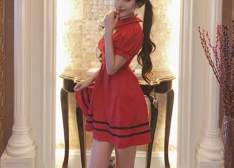 2018-Summer-Dress-Women-Chest-Heart-Shape-Hollow-Out-Short-Sleeve-Sexy-Club-Style-Female-Dress_