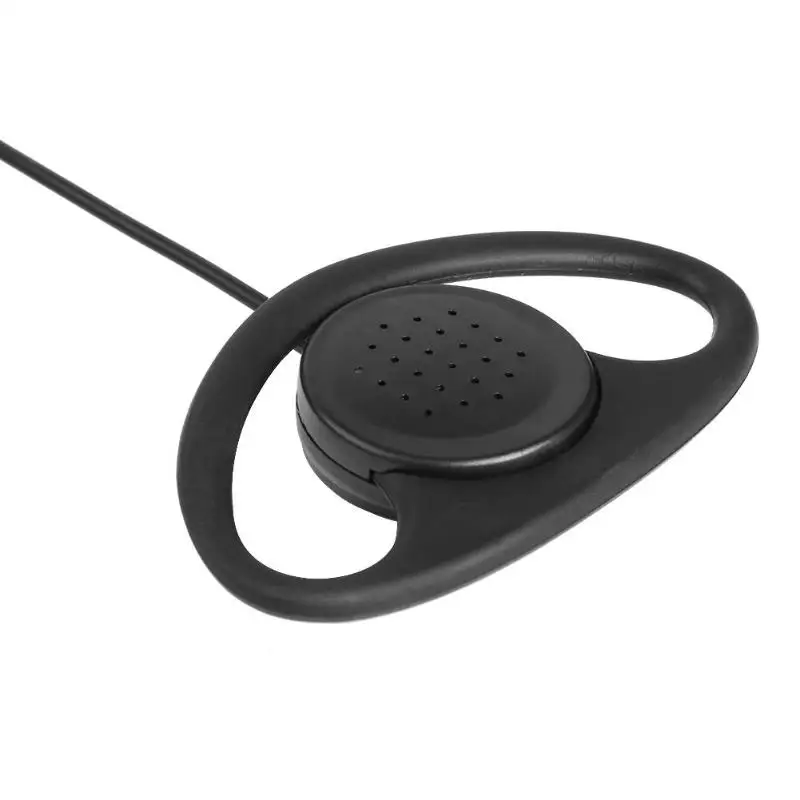 3,5 мм D форма слушать только мягкие резиновые наушники гарнитура для Motorola радио