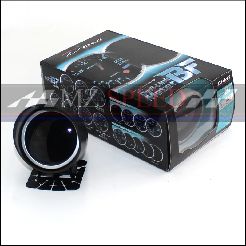 

2.5 Inch 60mm Defi BF Gauge Car Turbo Boost Meter, Red Light Color