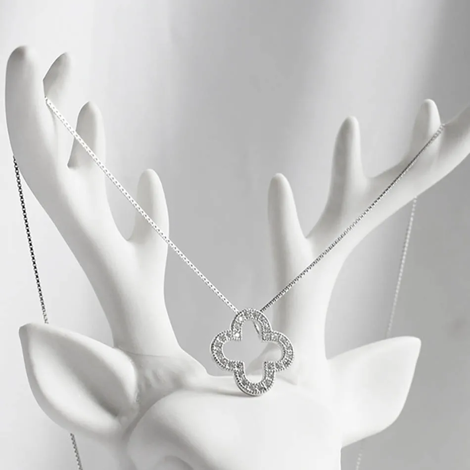 4 Sterling Silver Necklaces
