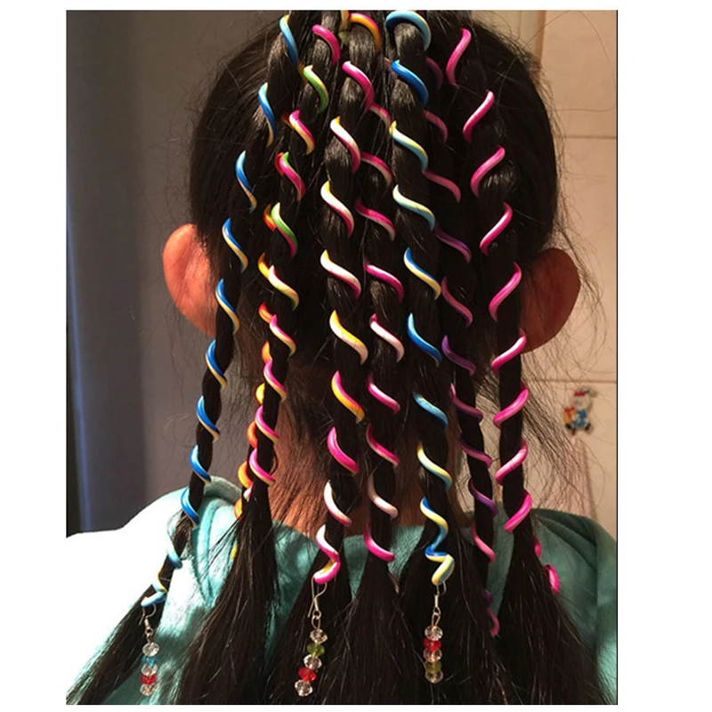 Buy 6pcs/lot Rainbow Color Headband Cute Girls Hair