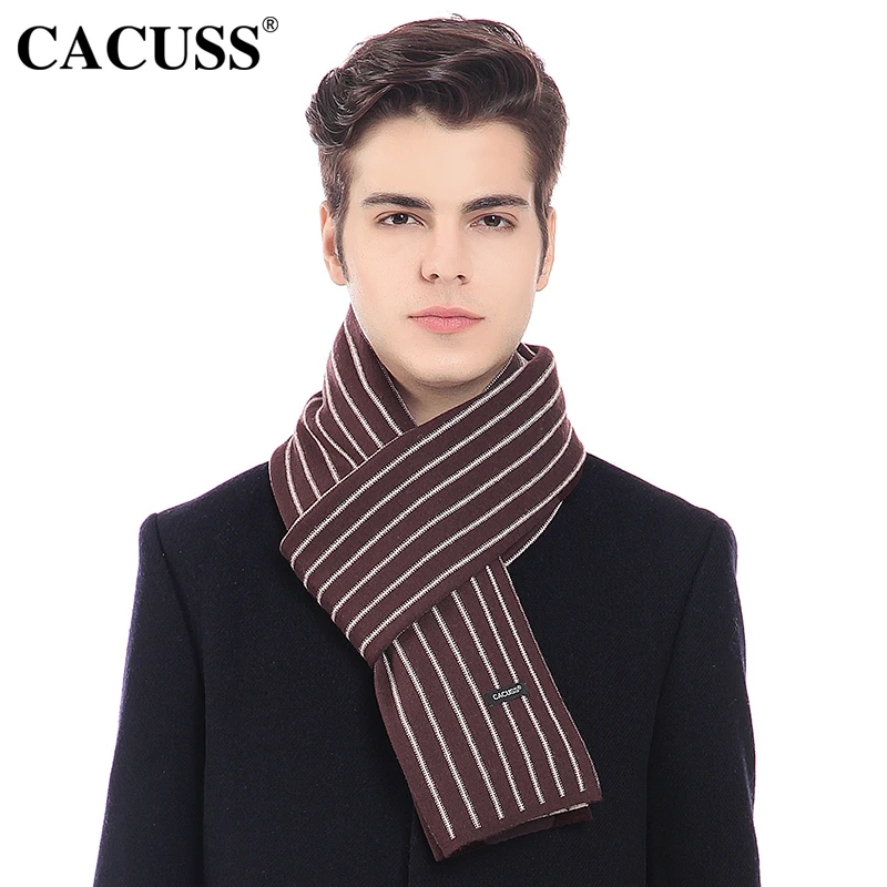 Cacuss brand scarf men winter scarves soft wool scarf high quality