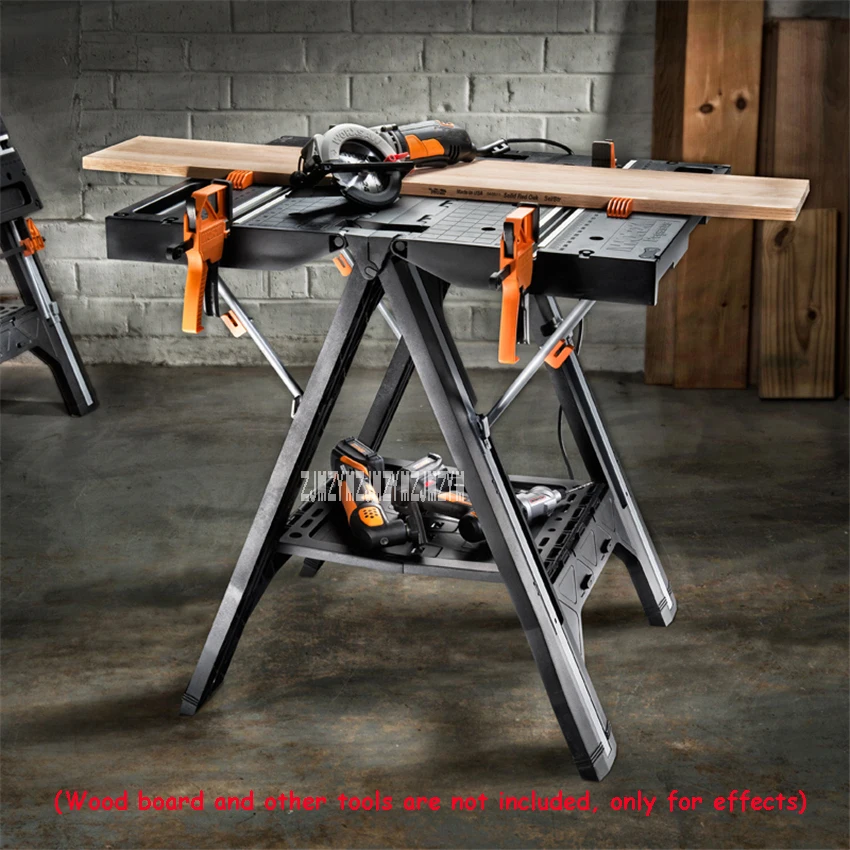 Folding household workbench deals