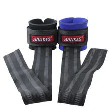 2 шт. Нескользящие плотные перчатки для занятий тяжелой атлетикой для тренажерного зала ремешки для поднятия штанги обертывания рук с поддержкой запястья для защиты