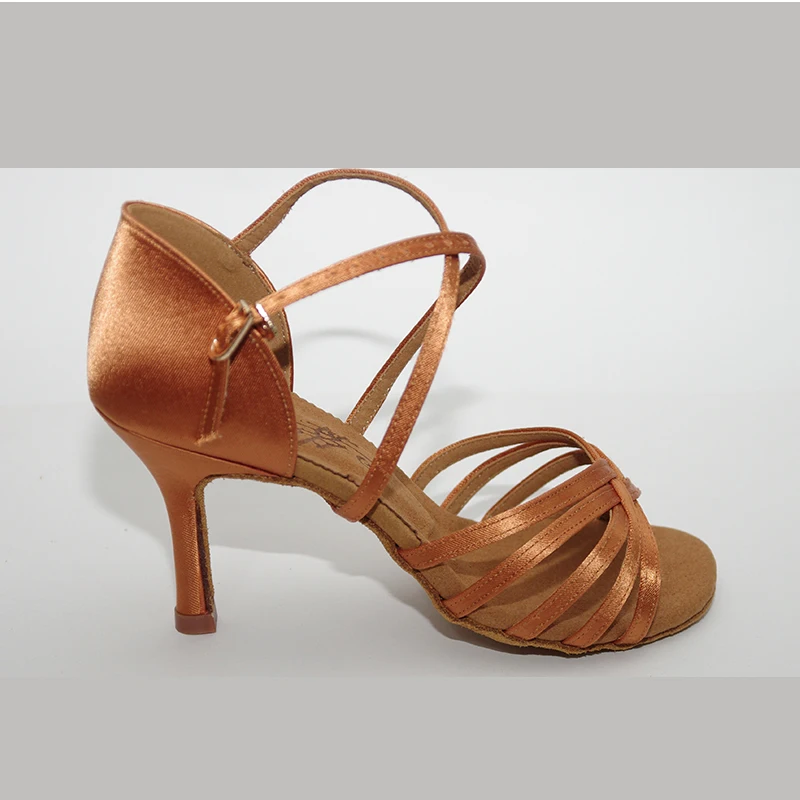 Latin Dance font b Shoes b font Woman Ballroom font b Salsa b font Heel 8