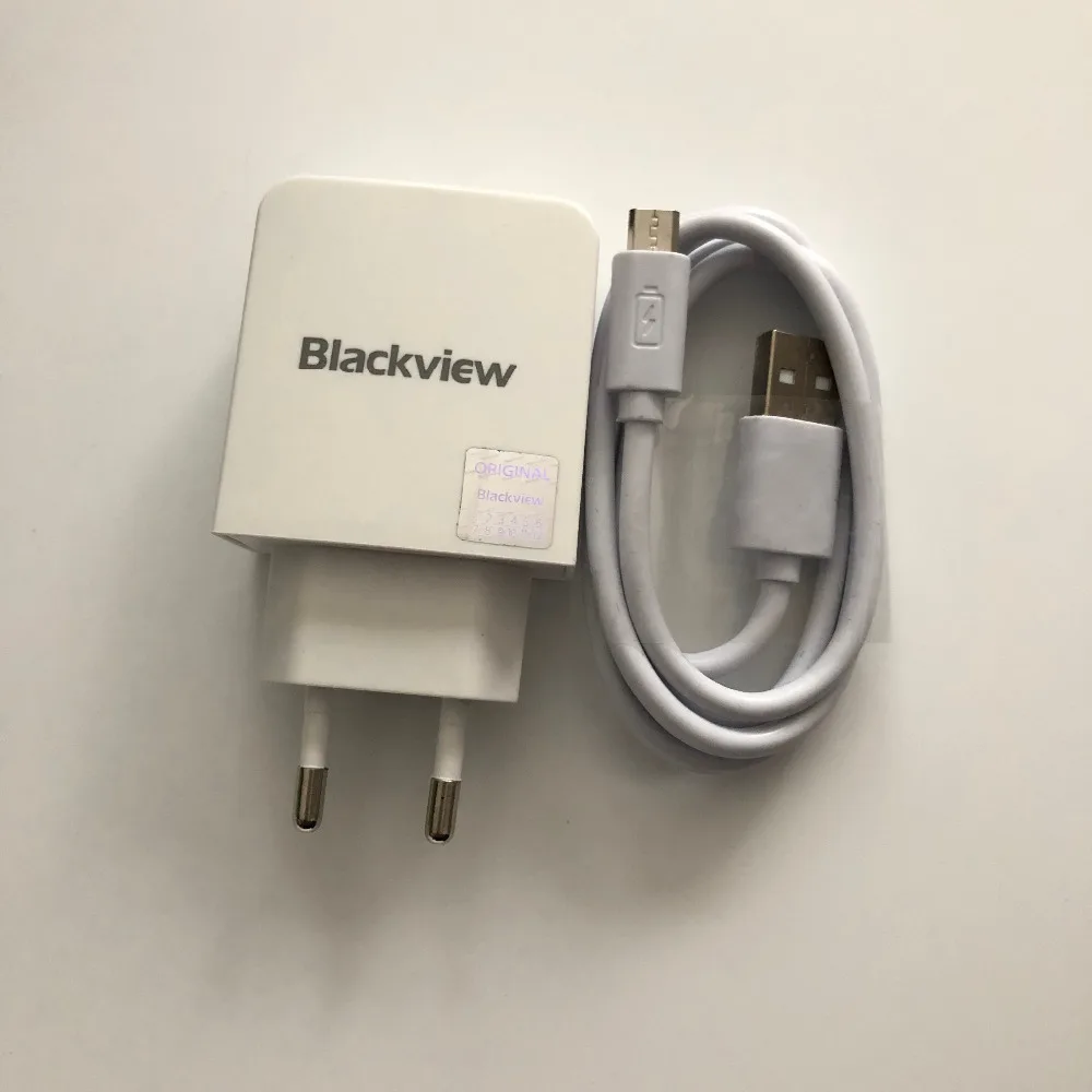 Новое зарядное устройство для путешествий + USB-кабель Blackview R7 MTK6755 Octa Core 5