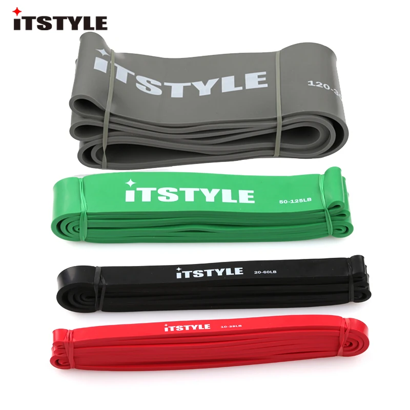 

41" Pull Up Rubber Bands 4 Level Heavy Set CrossFit Latex Expander Loop Yoga Resistance Bands