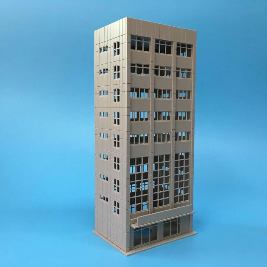 1/144 1/150 N масштаб пропорциональный торговый строительный пластик Собранный для архитектурной диорамы Хо поезд N масштаб железнодорожной компоновки