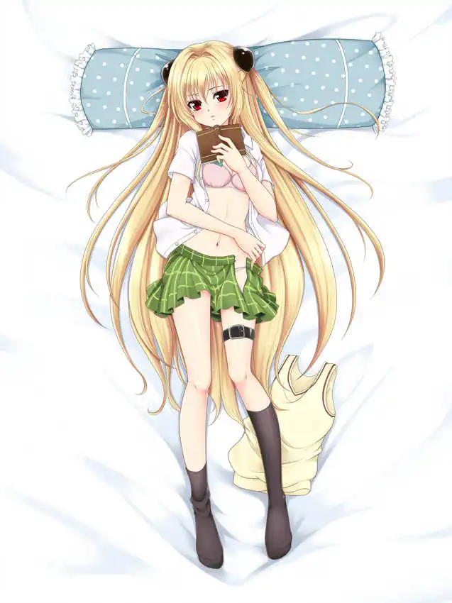 Пододеяльник koтегава yui с надписью to love ru|blanket duvet cover|anime coversanime sheet |