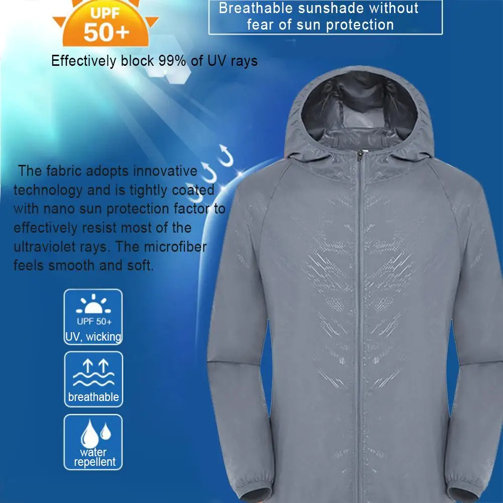 Лето Вентилятор охлаждения комплект одежды Smart 3-скорость охлаждения USB костюм из воздухопроницаемого материала с вентилятором УФ защита от износа брызгозащищенное рыболовный костюм