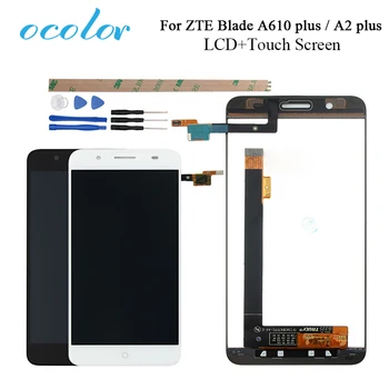 

ocolor For ZTE Blade A610 plus A2 plus LCD Display and Touch Screen 5.5 Inch Assembly Replacement Accessory + Tools+Adhesive