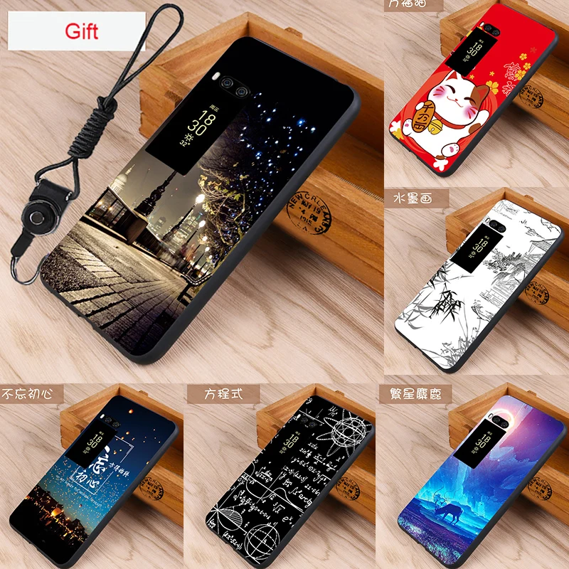 Чехол для Meizu pro 7 Capa Funda чехол pro7 TPU силиконовый милый |