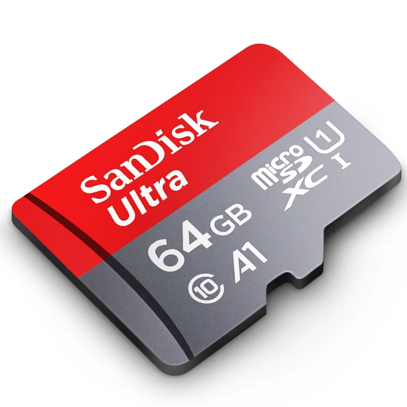 Карта памяти SanDisk Ultra, 64 ГБ, 32 ГБ, 16 ГБ, microSDHC/microSDXC, UHS-I, 128 ГБ, карта micro SD, класс 10, карта памяти TF для смартфонов