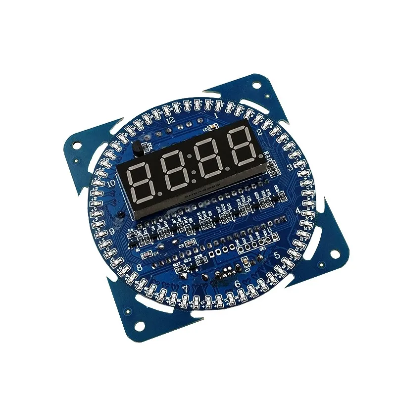 

1PCS LED Electronic Digital Clock module DS1302 Rotation LED Display 51 SCM Learning Board