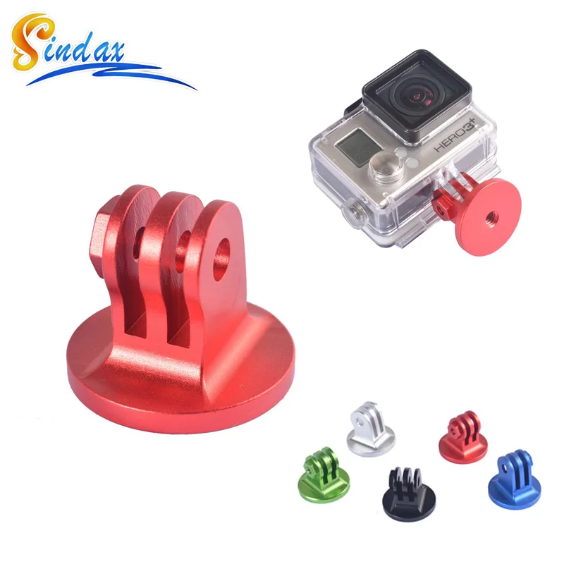 For Gopro Aluminum Alloy Mount Adapter for Xiaomi yi Accessories Tripod
