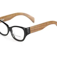 MONGOTEN прогрессивные мульти-фокусные линзы по рецепту унисекс Мода полный обод очки рамка деревянная дужка очков для дальнозоркости дальние очки