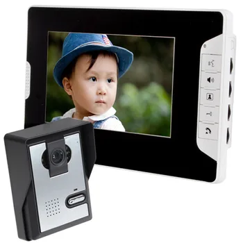 

Video Door Phone Intercom Camera High Quality 7 inch TFT Color LCD Display Doorbell Night Vision