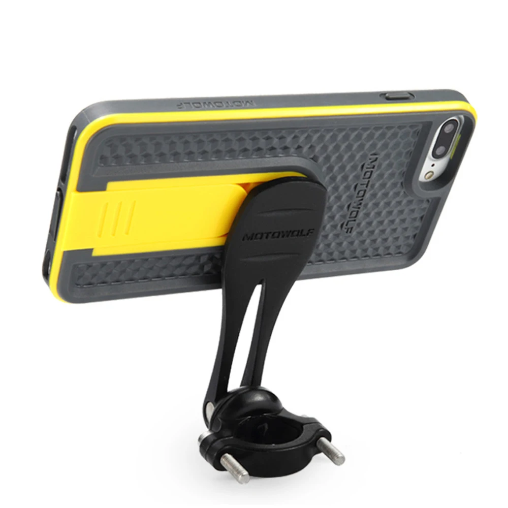 

Motorcycle Phone Holder Support Zinc Alloy Moto Mobile Phone Stand Case Bags For For Iphone 4.7inch 5.5inch Biker Motorcycle Bag