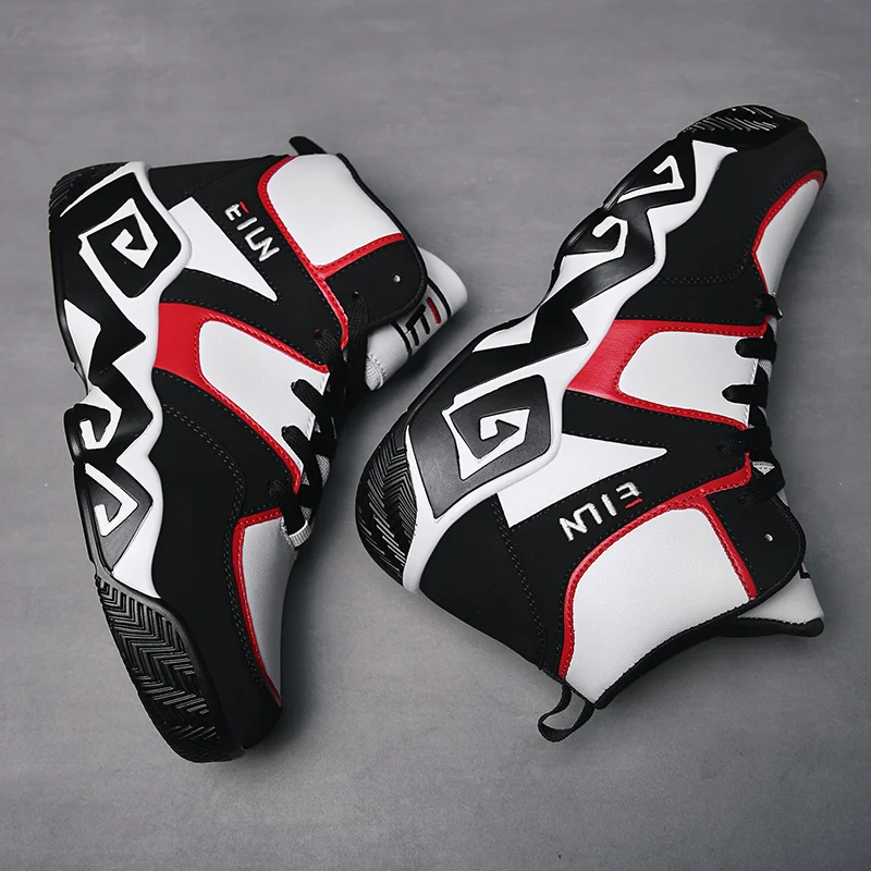 Ceyue 2019 hombres zapatos de baloncesto de alta arriba zapatillas de deporte profesional tobillo zapatos cojín de aire a prueba de golpes a prueba cesta homme baloncesto