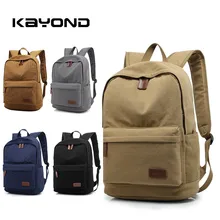 Высококачественный 15 дюймов большой емкости холщовый рюкзак мужской Корейский подростковый школьный студенческий рюкзак мужской модный тренд большой емкости Tra